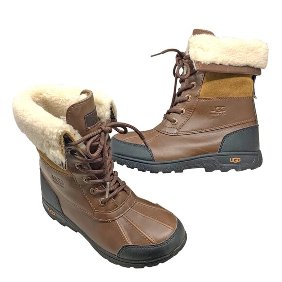 UGG Butte II CWR 109889OK Worchester Brown Waterproof Boots - Picture 11 of 11